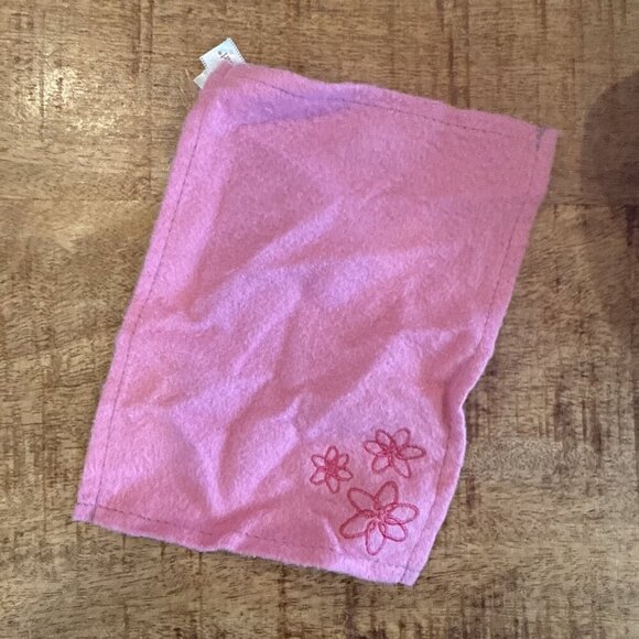 American Girl Doll SWEET DREAMS Pet Bed Reversible 2009 Pink Blanket Tug Toy - Picture 4 of 8